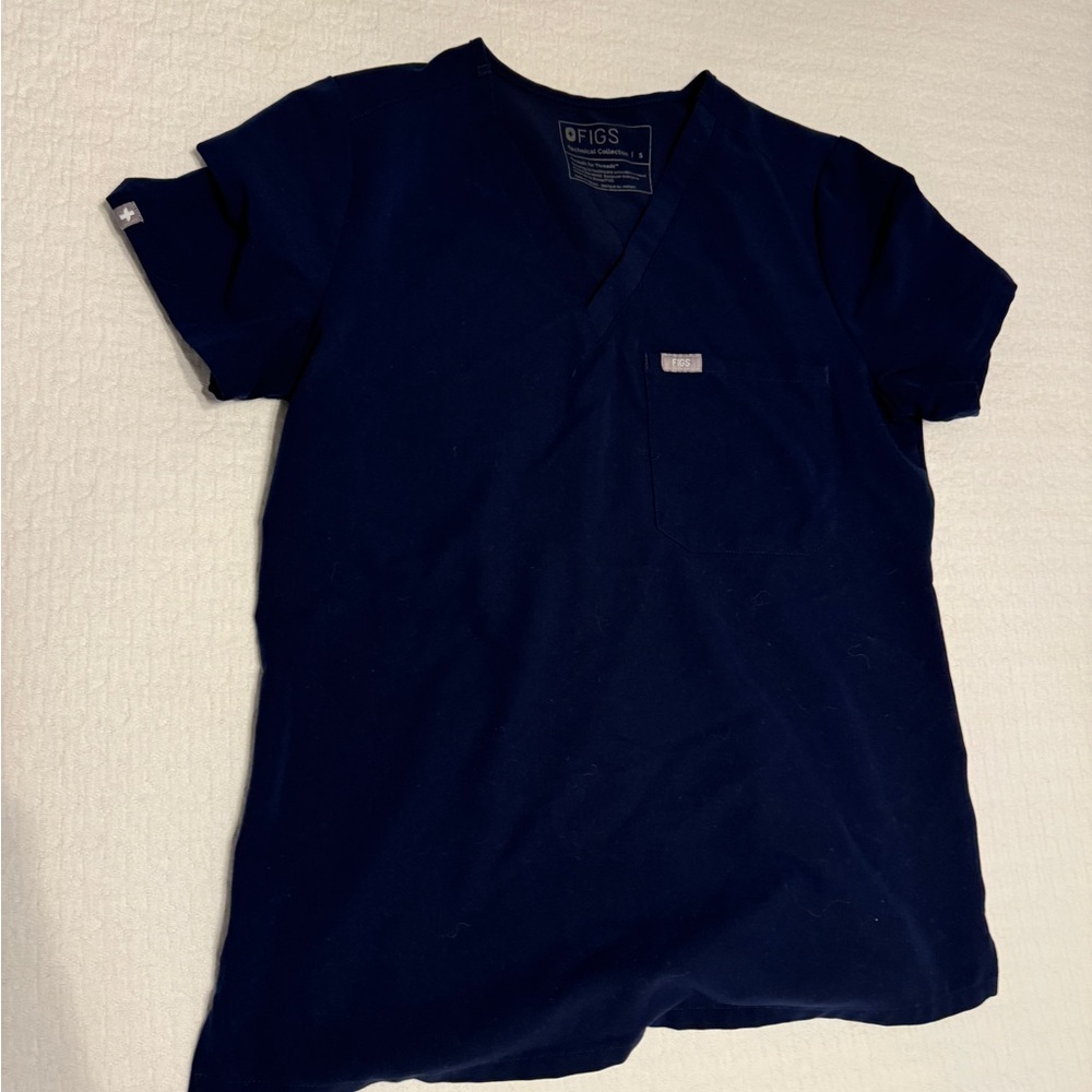 Figs Catarina top - navy - Small